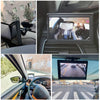 5 Inch Carplay Portable Surveillance Video Car Display, Specification: With White Two-way Camera Side-mounted