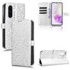 For Samsung Galaxy A36 5G Honeycomb Dot Texture Leather Phone Case(Silver)