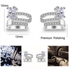 Ladies Without Pierced Ear Cuffs With Diamonds(K18)