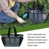Outdoor Portable Oxford Fabric Gardening Tool Bag Garden Pruning Tool Storage Bag(ArmyGreen)