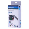 Olesson Streamlined Design 1.2A USB Car Cigarette Lighter Socket Car Charger with Color LED Light
