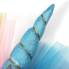 F006 Cartoon Headband Children Birthday Festival Party Hair Accessories(Rose Red 2)