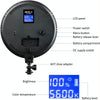 VILTROX VL-500T Intelligent Digital Display Circular LED Photography Fill Light