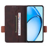 For OPPO A60 Magnetic Clasp Leather Phone Case(Brown)