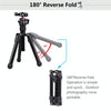 PULUZ  Pocket Mini Microspur Photos Magnesium Alloy Tripod Mount with 360 Degree Ball Head  for DSLR &  Digital Camera, Adjustable Height: 24.5-57cm, Load Max: 3kg