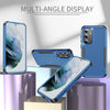 For Samsung Galaxy S25+ 5G TPU + PC Shockproof Protective Phone Case(Royal Blue + Black)