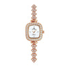 BS Bee Sister FA1518  Women Diamond Watch Bracelet Watch(Rose Gold)