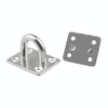 3 PCS 8mm 304 Stainless Steel Ship Square Door Hinges Buckle