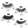 16pairs /Box Natural Long False Eyelashes Fluffy 3D Mink Lashes, Spec: L110 (4 Mixed)
