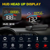 Car HUD Head-Up Display GPS Speedometer Speed/Voltage Alarm
