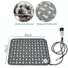 Pet Heating Pad 45x45cm, 9 Temps, Timer, EU Plug