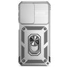 For Samsung Galaxy A16 5G Sliding Camshield Holder Phone Case(Silver)