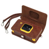 For Kodak Mini Shot2 C210 instax Full Body Camera PU Leather Case Bag with Strap(Brown)