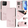 For Asus ROG Phone 8 / 8 Pro Smile Embossing RFID Leather Phone Case(Pink)