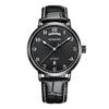 OCHSTIN 6141A Masterpiece Day-date Mechanical Men Watch(Black-Black)