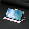 For Samsung Galaxy S25 5G Colored Drawing Marble Pattern Leather Phone Case(Pink Marble)