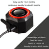 Bicycle Smart Taillight Anti-theft Alarm Brake Warning Light, Model: WL09C Remote Control
