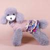 Small Dog Woollen Skirt, Light Coffee, Size S - Winter Warm