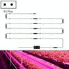 LED Plant Lamp Household Full Spectral Filling Hard Lamp Strip, Style: 30cm 11 Head(Pink Light EU Plug)