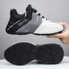 Men Waterproof Leather Soft Sole Shoes Lightweight Travel Casual Breathable Footwear, Size: 39(White)