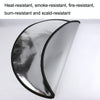 Round Camper Camping Lawn Fire Rack Flame Insulation Land, Diameter: 11 Inches