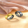 R06 SIZE 8 Smart Ring, Support Heart Rate / Blood Oxygen / Sleep Monitoring / Multiple Sports Modes(Gold)