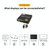 JEDX 4K HD Player Single AD Machine Power on Automatic Loop Play Video PPT Horizontal And Vertical Screen U Disk SD Play UK