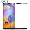 10x Samsung Galaxy A31 Black Front Glass Lens Replacements