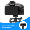 PULUZ 1/4 inch Screw Adjustable ABS Action Camera Tripod Adapter (Black)