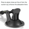 3 PCS Car Tent Suction Cup Home Users Outside Travel Portable Suction Cup Hook Round Carabiner(Blue)
