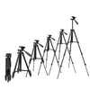 Portable Aluminum DSLR Camera Live Tripod Photography Retractable Landing Bracket, Specification: 102cm Tripod+Clip+Bag