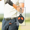 For Bushnell Wingman View Golf GPS Speaker Remote Control Silicone Protective Case With Hook(Black)