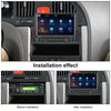 6.2 Inch MP5 Player Single Butt Universal Wired CarPlay Car Monitor, Model: Standard+12 Light Camera