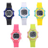 JNEW 9688-28 Children Multi-Function Colorful Backlight Waterproof Sports Electronic Watch(Yellow)