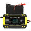 FOXSUR 12V-24V Car Motorcycle Truck Repair Battery Charger AGM Charger, EU Plug
