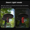 Bike Warning Tail Light 1080P WiFi Camera Recorder Waterproof Bicycle Rear Light for Riding Cycling, Spec: Rotate Mount