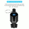 A05 Car Drink Water Cup Holder 360 Degree Rotating Dinner Plate(Black)