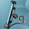 Kewig Motorcycle Heightened Navigation Bracket Outdoor Riding Anti-Theft Cell Phone Holder, Model: M14-C4