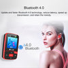 Original RUIZU X50 Sport Bluetooth MP3 Player 8gb Clip Mini with Screen Support FM,Recording,E-Book,Clock,Pedometer