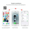 A2157 Car WiFi Reversing Rear View Large Wide-angle Starlight Night Vision Right Blind Spot Camera