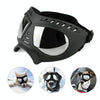 Dog Goggles, UV Protection, Waterproof, Black