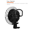 Godox TL-5 5 in 1 E27 Socket Tricolor Bulb Light Lamp Head Mount(UK Plug)