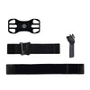 3 In 1 Disassembered Rotating Arm Belt Bag Sports Phone Bag Bracket For 4.5-7 inch Phones(Black)