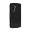 For Samsung Galaxy M56 5G Skin Feel Calf Texture Card Slots Leather Phone Case(Black)