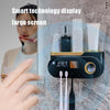 Smart UV Toothbrush Sterilizer Punch-Free Sterilization Wall Mounted Toothbrush Holder Set, Specification: Ordinary(Black Gold)