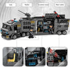 SWAT Shape Mecha Building Blocks Small Particle Assembled Educational Toys, Spec: Blackhawk SWAT 8577
