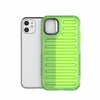 For iPhone 11 High Transparency TPU Hybrid PC Airbag Phone Case(Transparent Green)