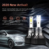 F2 H3 2 PCS DC9-36V / 25W / 6000K / 2500LM IP68 Waterproof Car LED Headlight(Cold White Light)