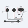 Dier DK12 800m Helmet Wireless Bluetooth Headset 5.0 Waterproof Double Motorcycle Call Headset With Intercom Function