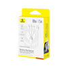 Baseus 1.3m Ultra-Fast 3 in 1 3.5A Fast Charging Cable(White)